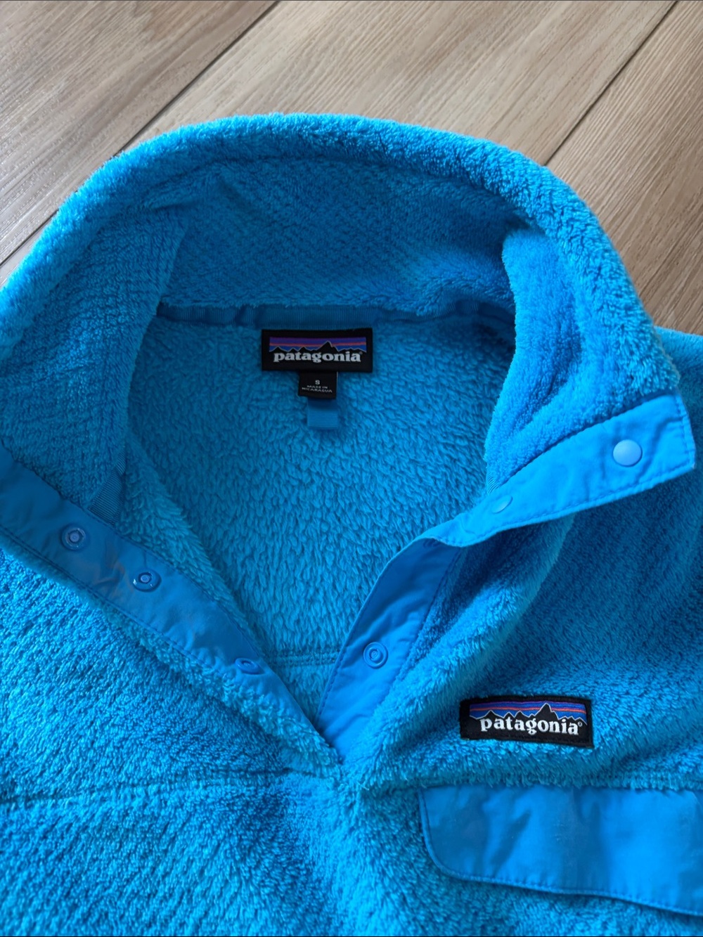 Patagonia Women’s Bright Teal Fleece Pullover